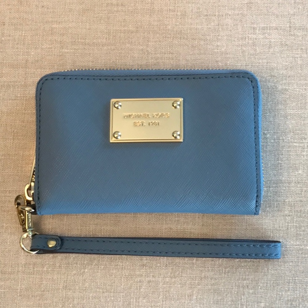 Michael Kors Leather Wristlet